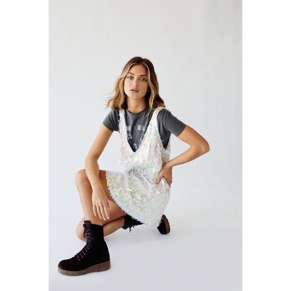 Free People Bali Over The Rainbow Mini Dress - Picture 4 of 8